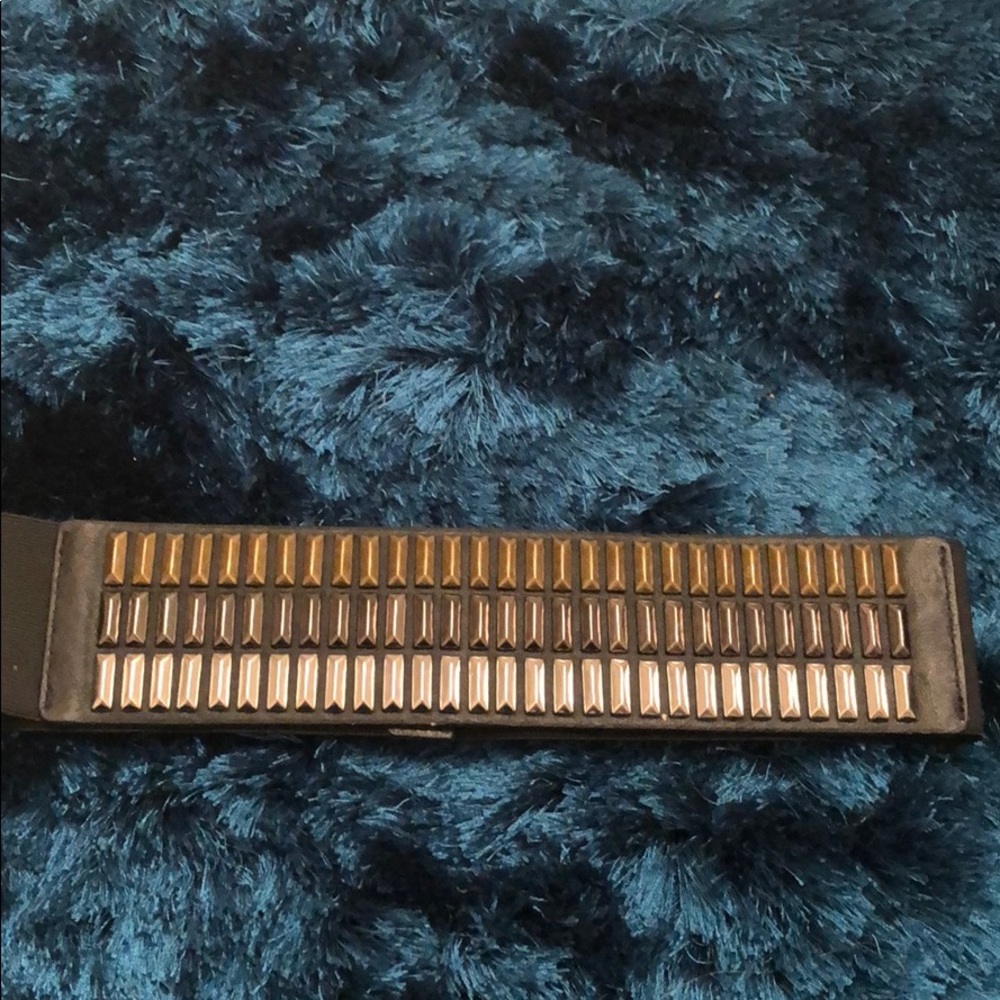 Bcbg studded waist belt